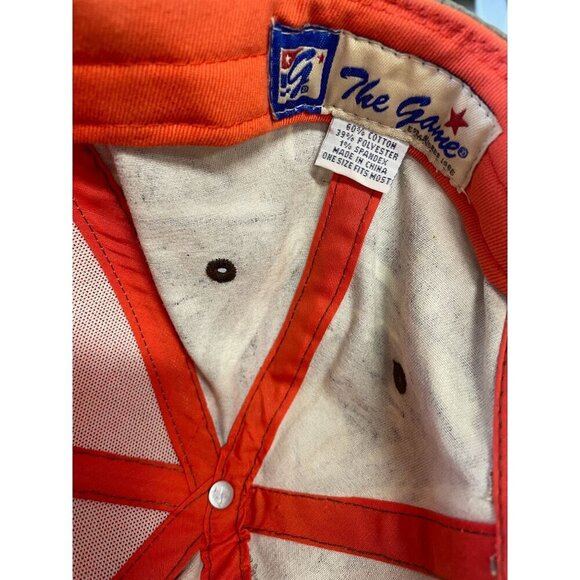 Martin Blaze Orange & Camo Adjustable Hat Snapback The Game - Picture 7 of 7